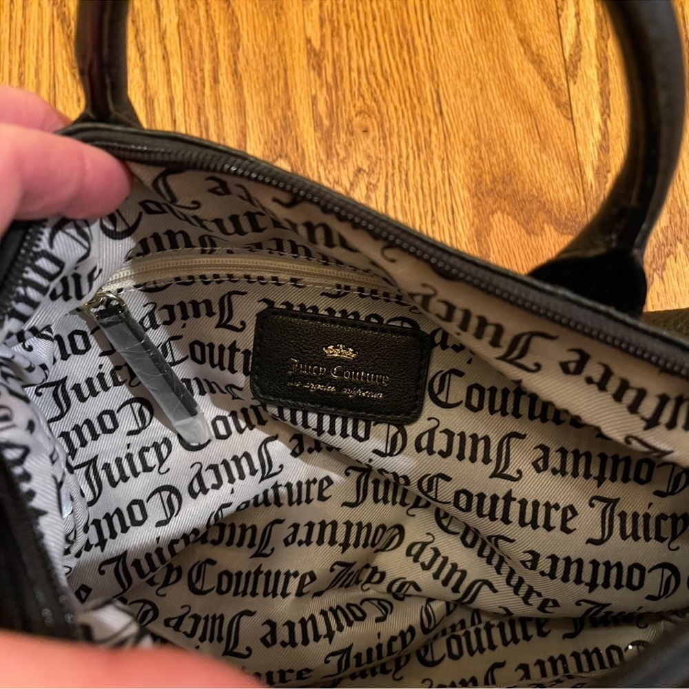 Juicy Couture “Charm School” Black Satchel - Picture 14 of 16